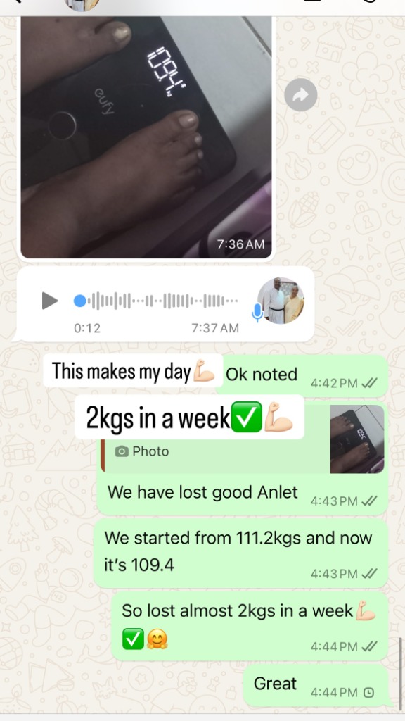 WhatsApp Progress Review - Scale Proof
